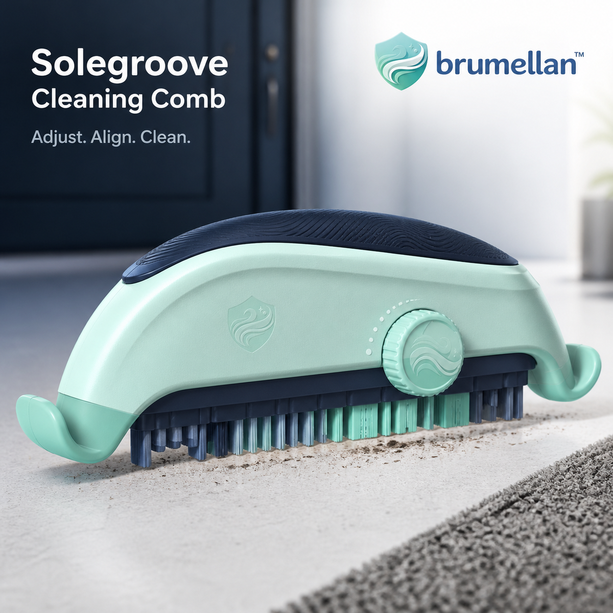 Brumellan⢠Solegroove Cleaning Comb